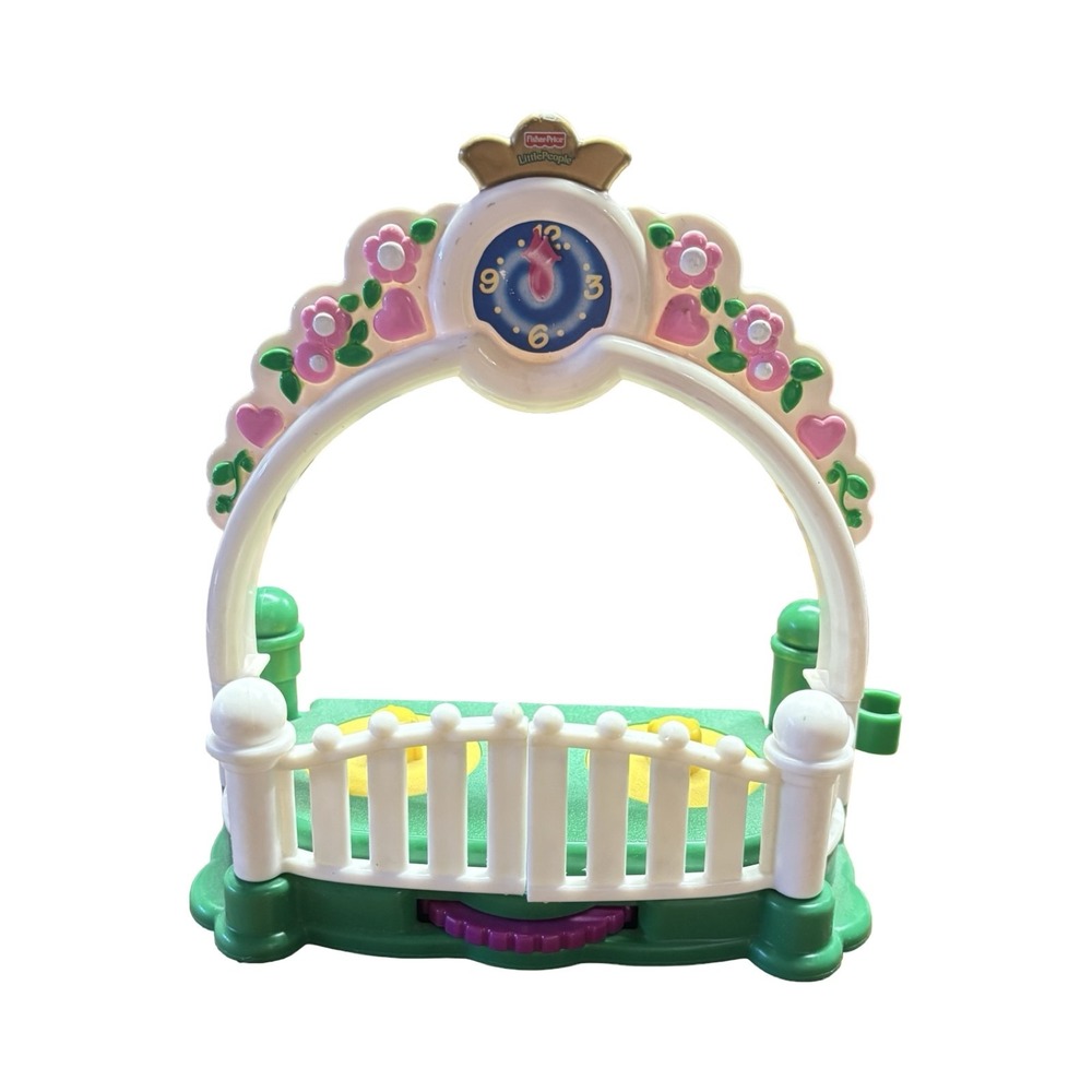Fisher-Price Little People G1852 Floral Princess Prince  Arch 2003 Playset